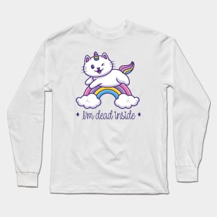 im dead inside Long Sleeve T-Shirt